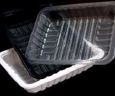 plastic tray