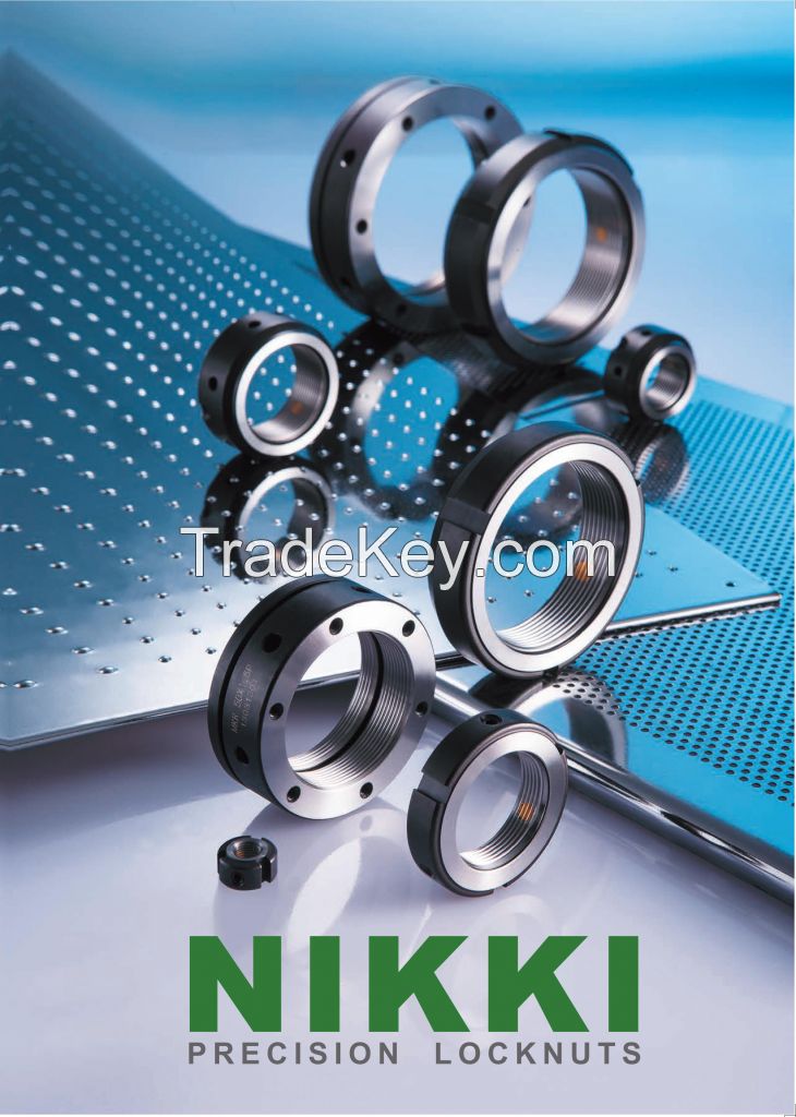 Precision Locknuts MR (M06X0.5P - M200X3.0P)