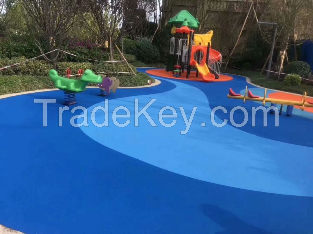 ASTM certificated non-toxic safety EPDM rubber flooring kindergarten playground