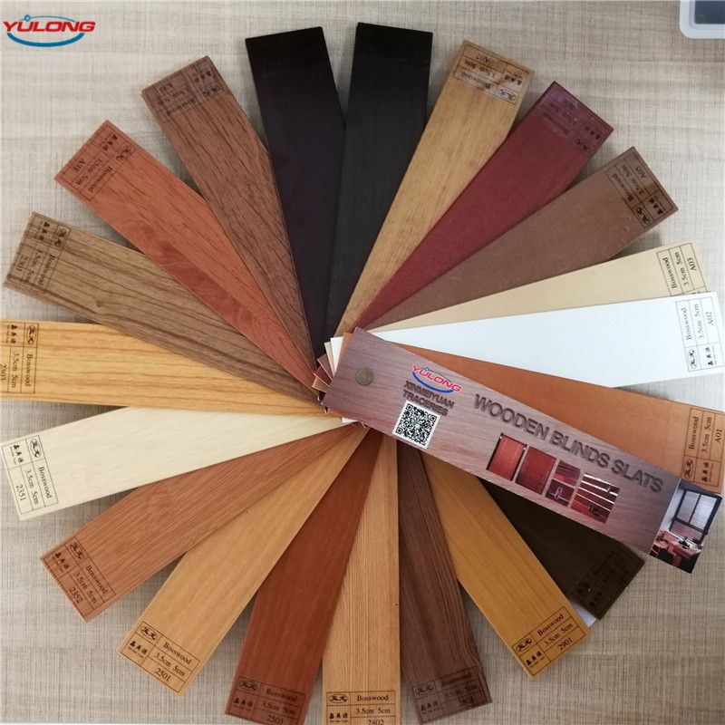 High quality 50mm horizontal style wood blinds for home windows