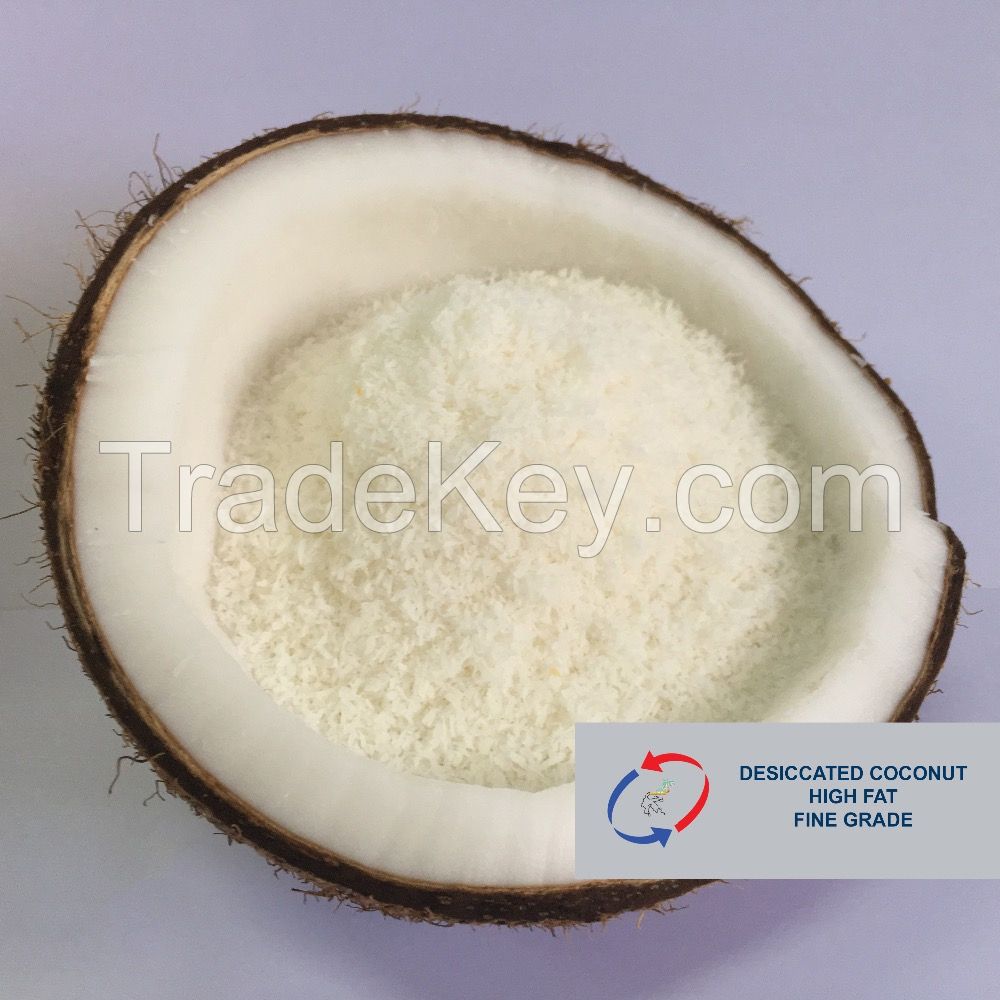 Desiccated coconut Vietnam High Fat and Low Fat