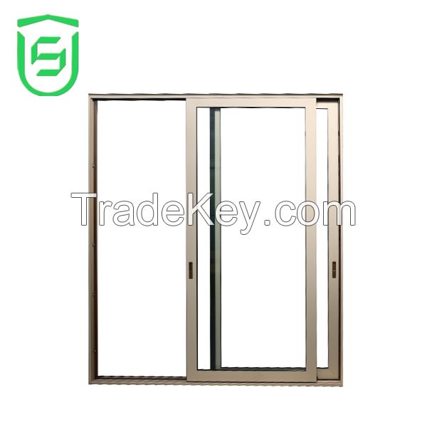 Thermal Break Aluminium Profile Double Glass Exterior Bifold Door