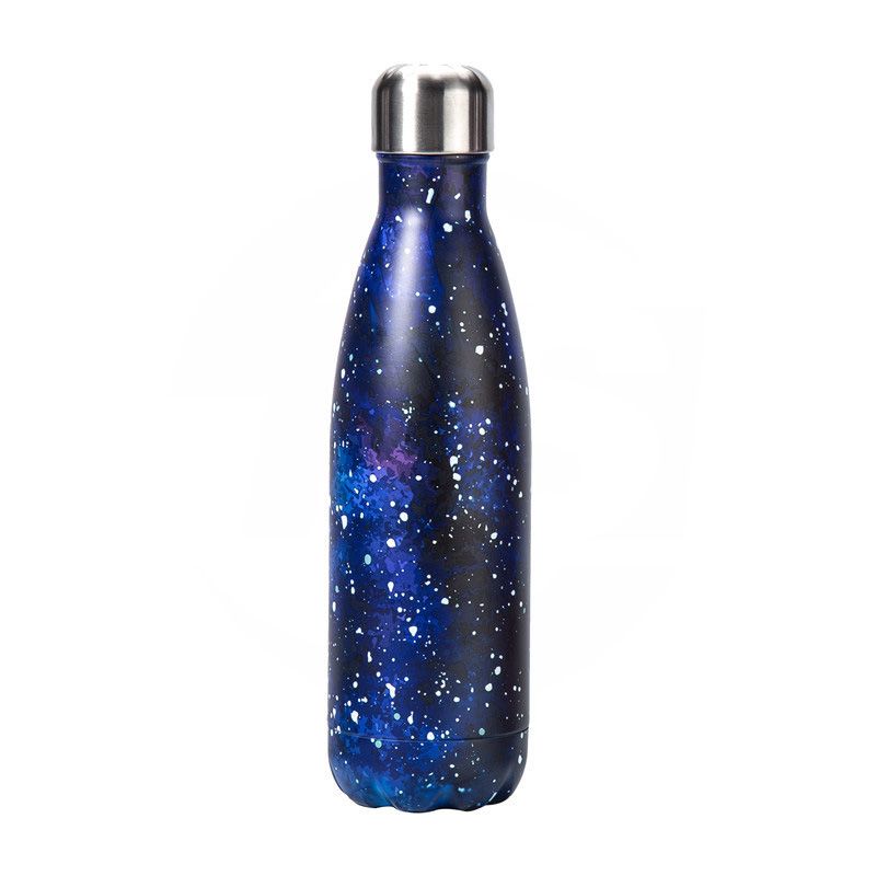 Double Wall Vacuum Insulated Stainless Steel Cola Shape Water Bottle 17oz S131705