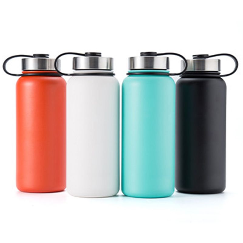 Kingstar S114001 Vacuum Insulated Double Wall Stainless Steel Wide Mouth Water Bottle 40oz