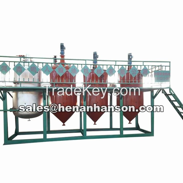 2019 new animal fat/chicken/beef tallow/fish oil refinery extraction machine plant