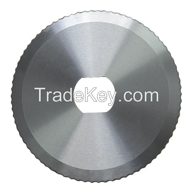 Scallop Edge Micro Teeth Circular Knives For Food/ Packaging Industry