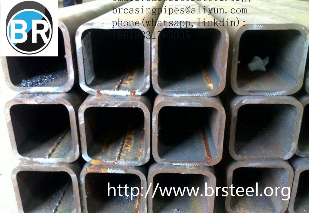 DIN EN 10210/10219 black annealing hollow section rectangular tube steel square tube