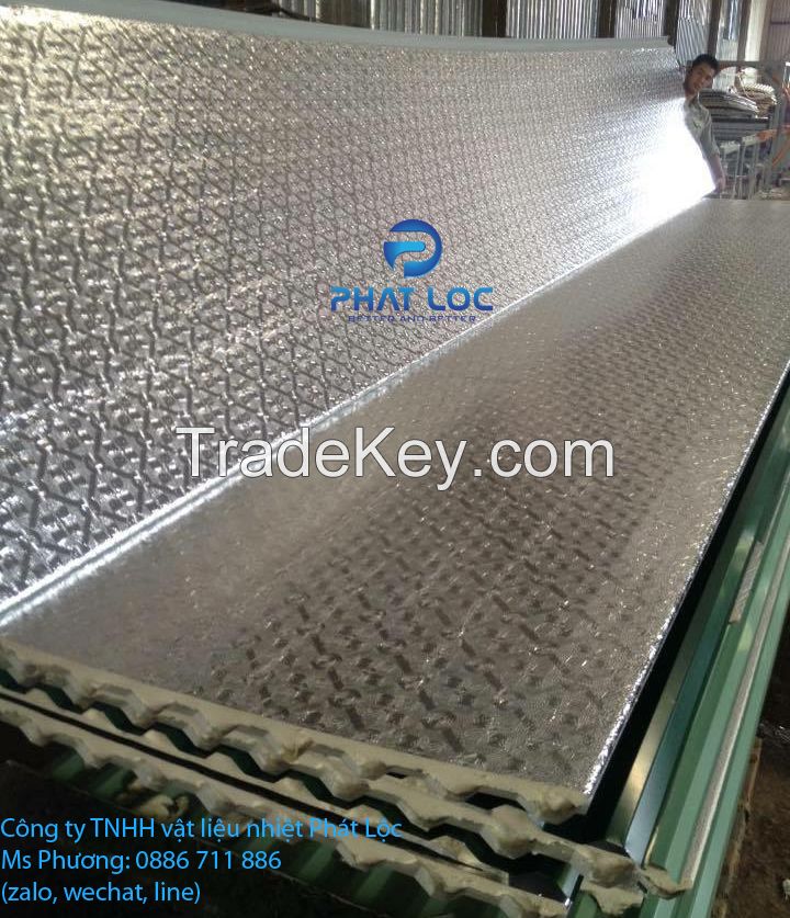 aluminum foil for PU corrugated roofing sheet