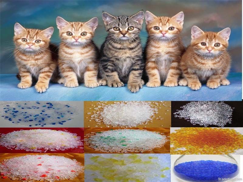 silica gel cat litter