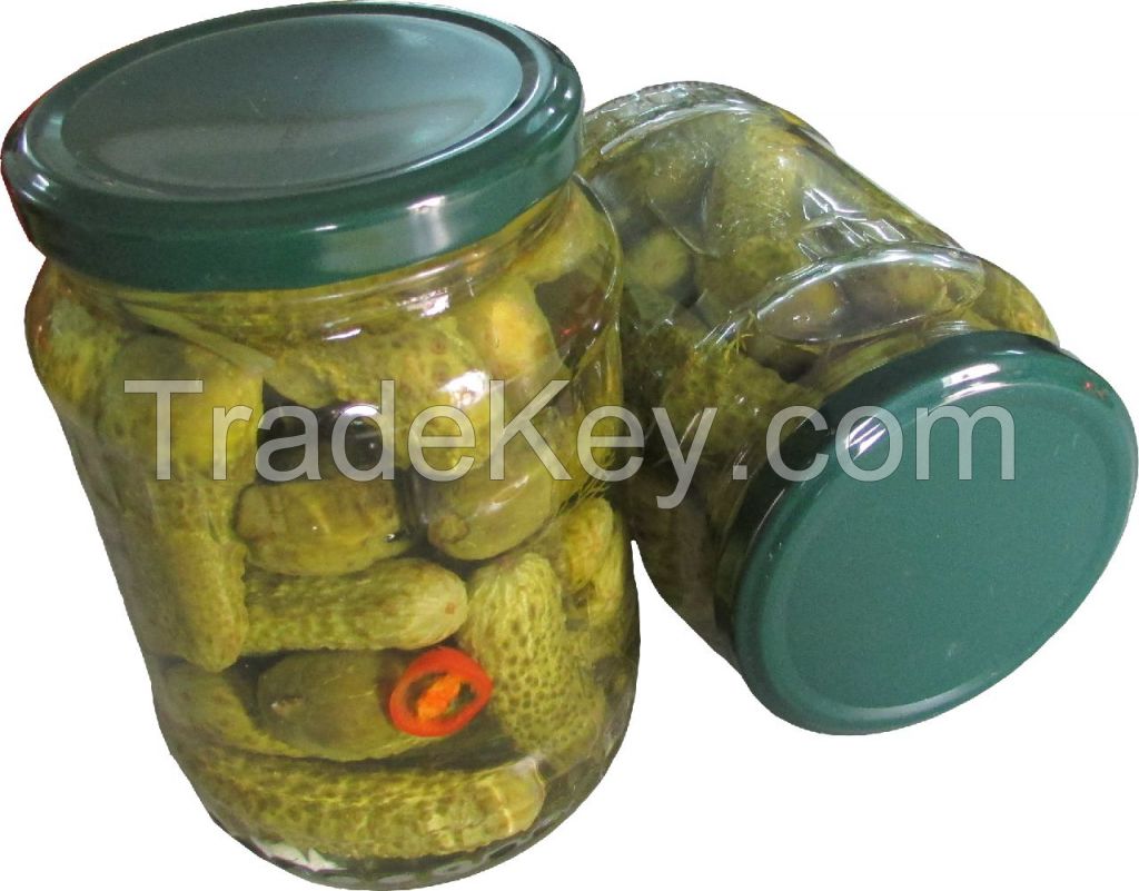 Canned Baby Cucumber 