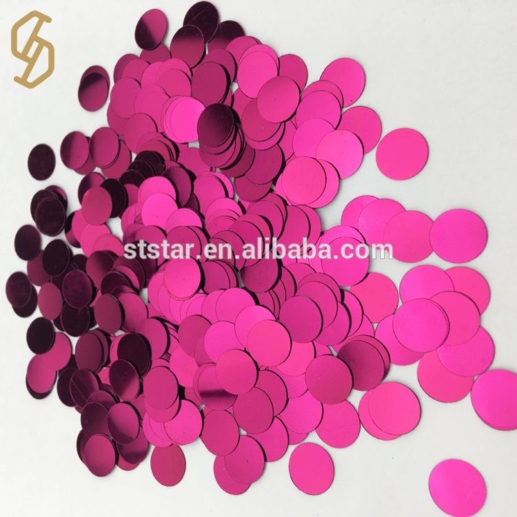 Colorful Custom Christmas Decorations Spangle Star Flower Loose Sequin