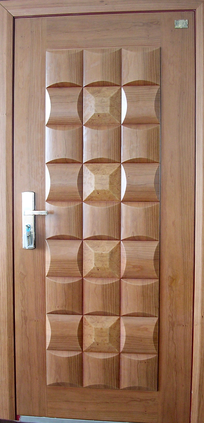 Steel-wood door