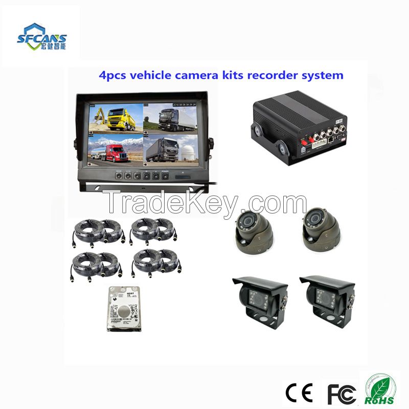 720p 4 Channel HDD Mdvr for Vehicles Car Bus with GPS 3G 4G WiFi