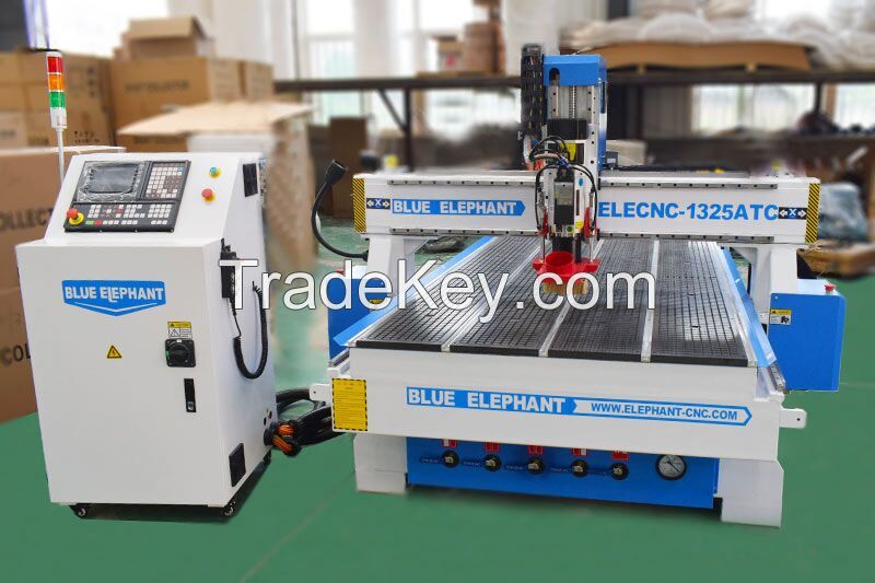 The Most Popular 4*8Ft C N C 1325 Linear Atc Cnc Router Woodworking Machine For Sale