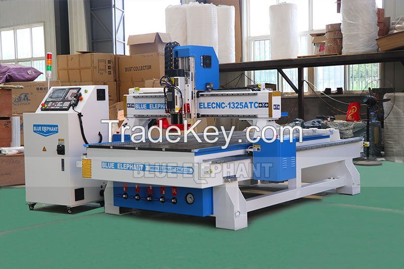 The Most Popular 4*8Ft C N C 1325 Linear Atc Cnc Router Woodworking Machine For Sale