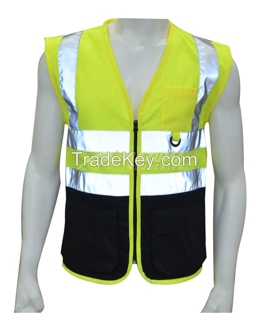 2-Tone Hi Viz Work Vest