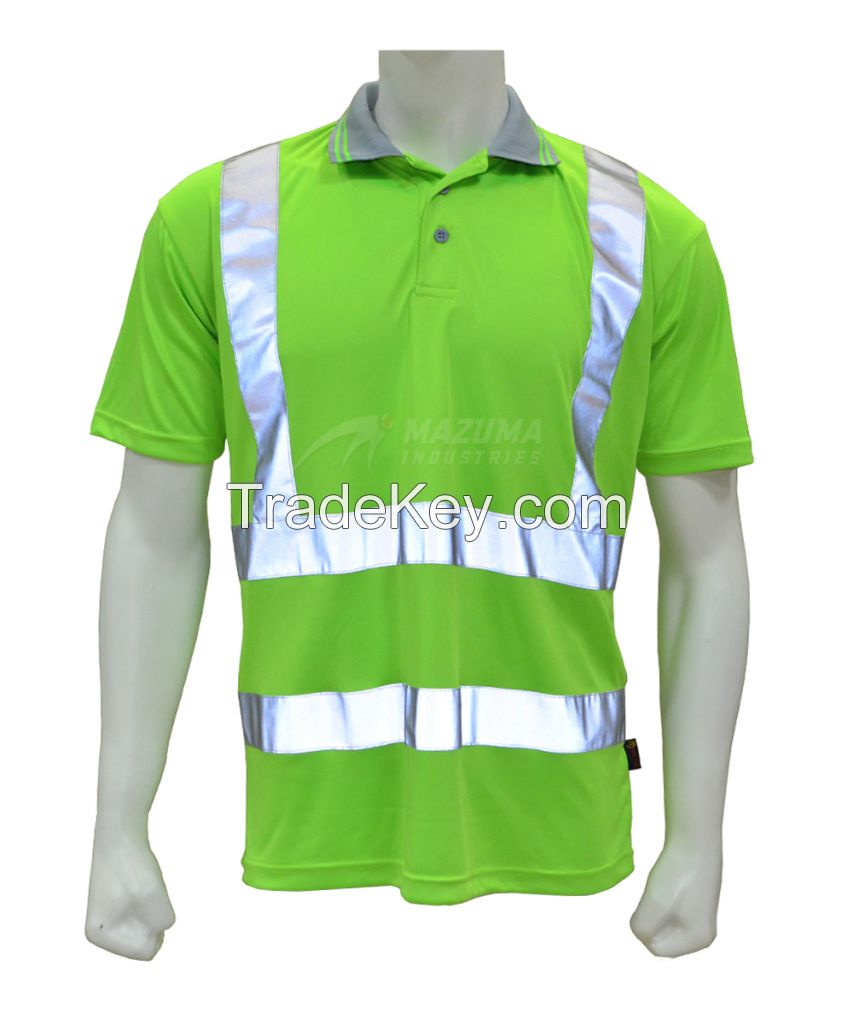 Hi Viz Polo Shirt