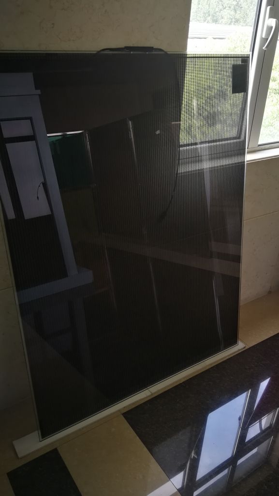 72 Watt 30% transparent  amorphous silicon thin film  solar panel