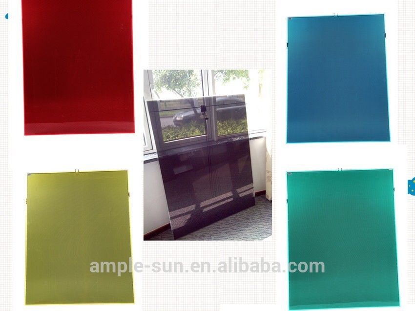 60W 40% transparent amorphous silicon thin film  solar panel