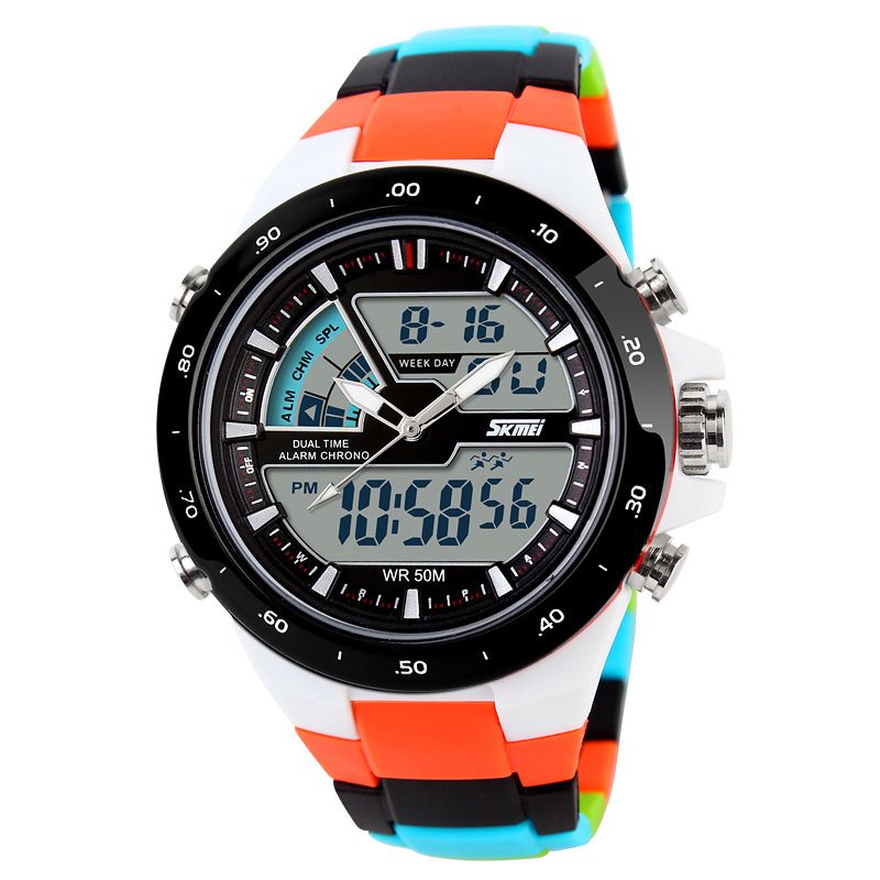 Mens Watches 2018 Skmei men sport digital watches Men Style Military Waterproof Wristwatches Luxury Analog Digital  Watch