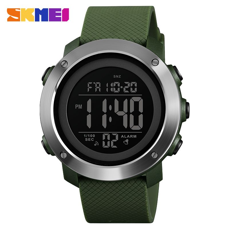 SKMEI 1416 Men's Custom  Waterproof Cheap Plastic  Watch Japan Movement Multi-function sport outdoor brand watches
