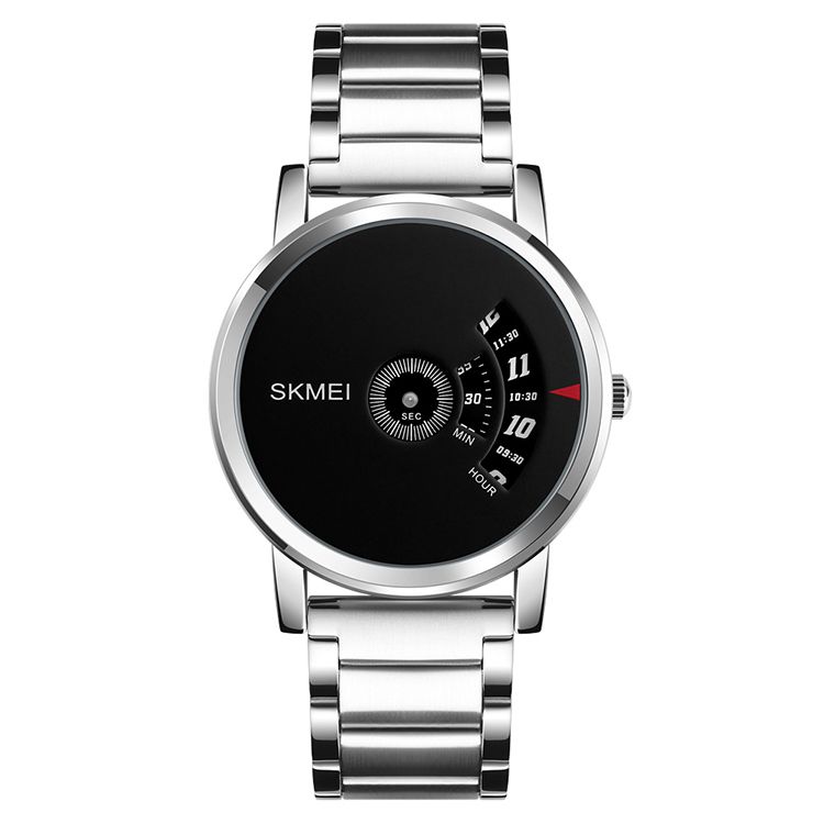 Skmei 1260 japan mov't quartz watch 3 atm water resist fashion watch stainless steel back watch Wholesale joker brand men watch