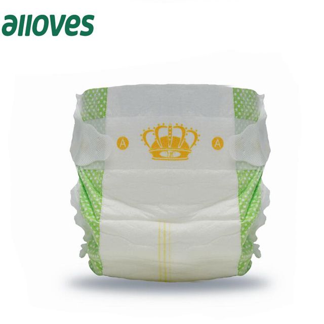 Factory Wholesales Soft and dry Disposable Baby Diaper and Nappies with Magic Tape