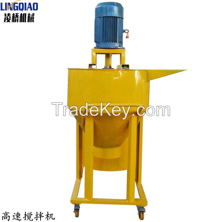 Lingqiao GS-380 high speed concrete mortar mixer