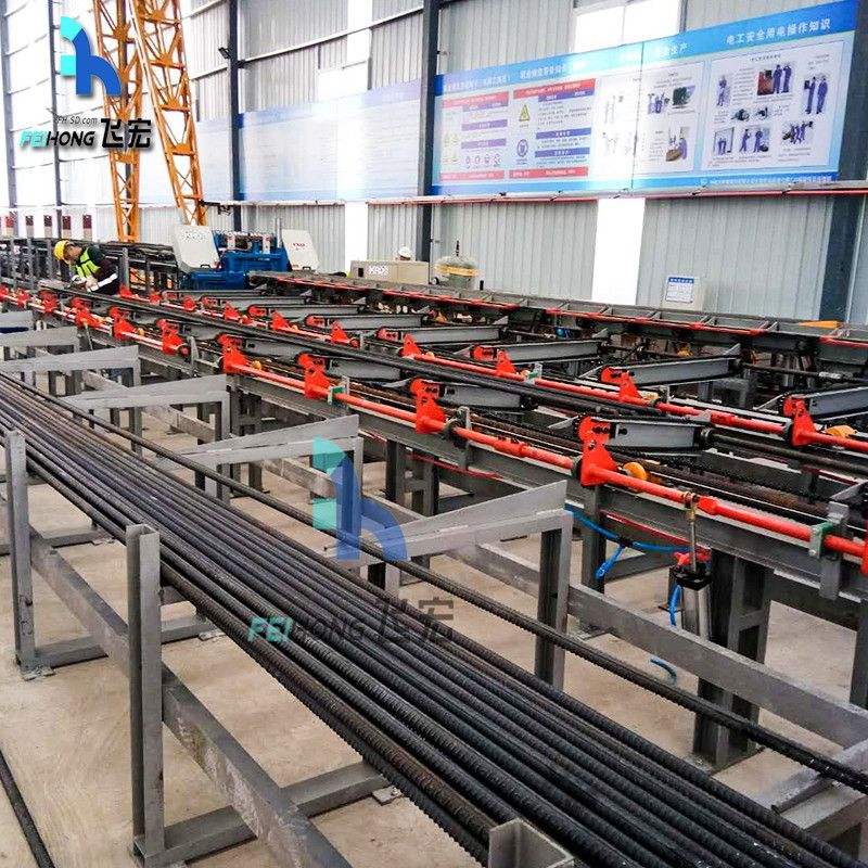 CNC Rebar Sawing And Threading Line