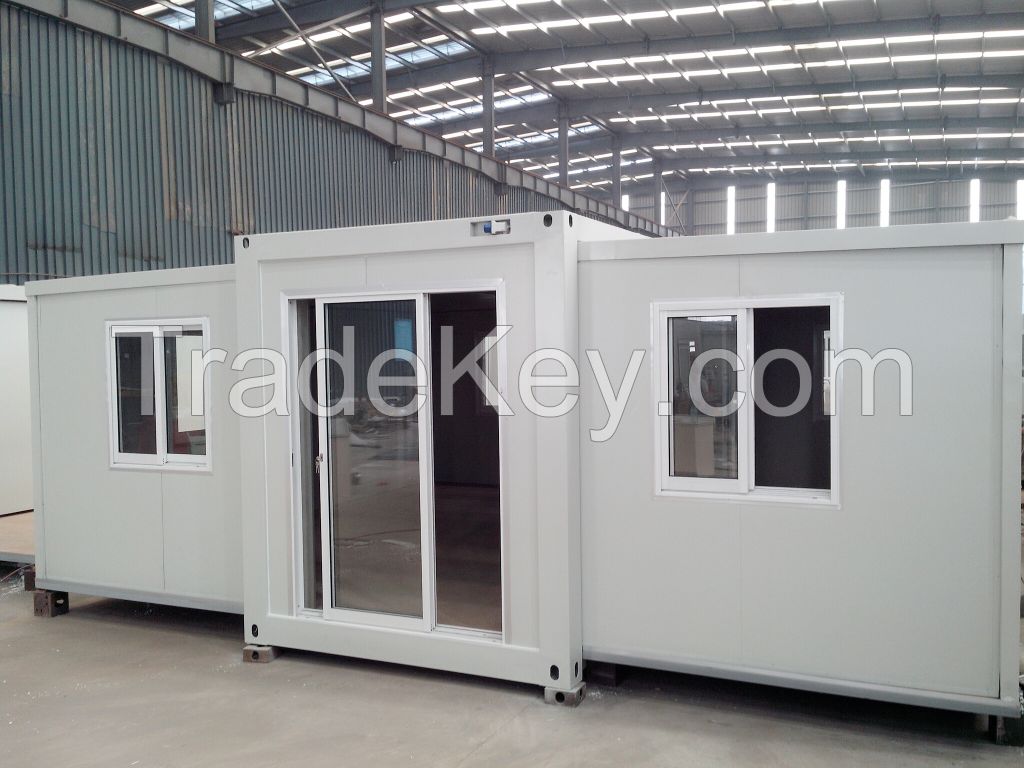 luxury prefab homes modern garden 40 ft expandable container house