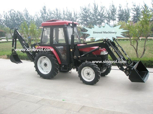 tractors with front loader and backhoe