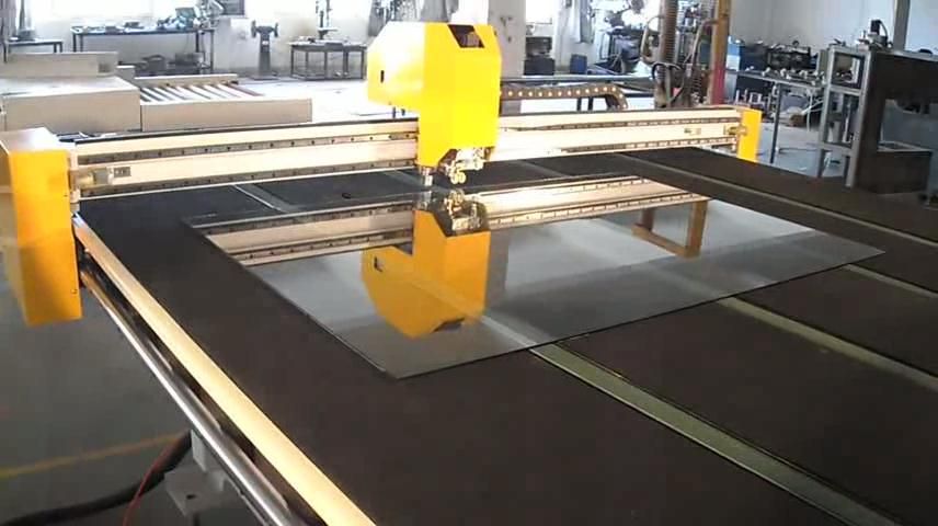 Full automatic float glass cutting machine