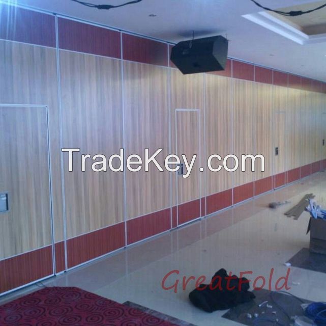 Good quality design decorative movable partition wall for art gallery/dance studio