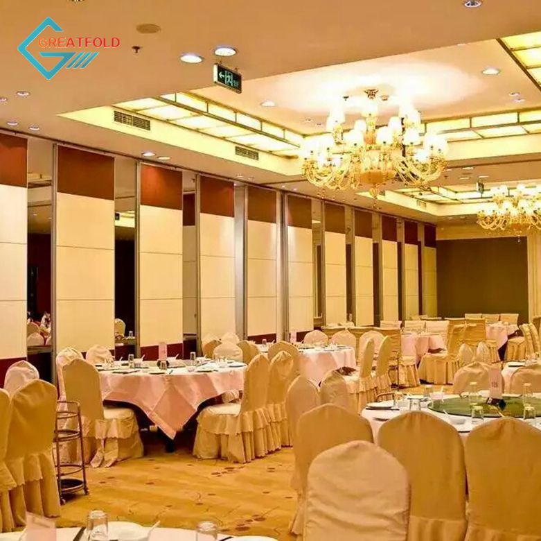 Restaurant cheap movable soundproof folding partition walls