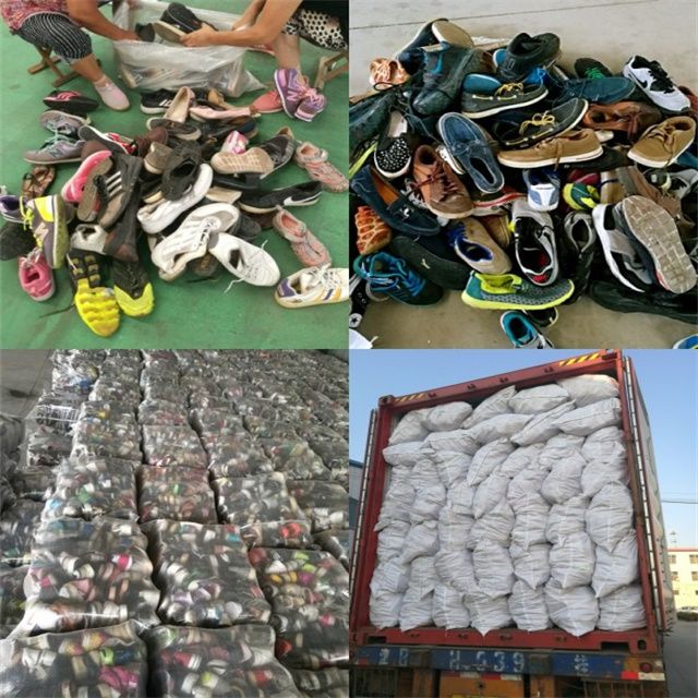 Used shoes bale price big size man shoes in bale wholesale cheap export to Africa 