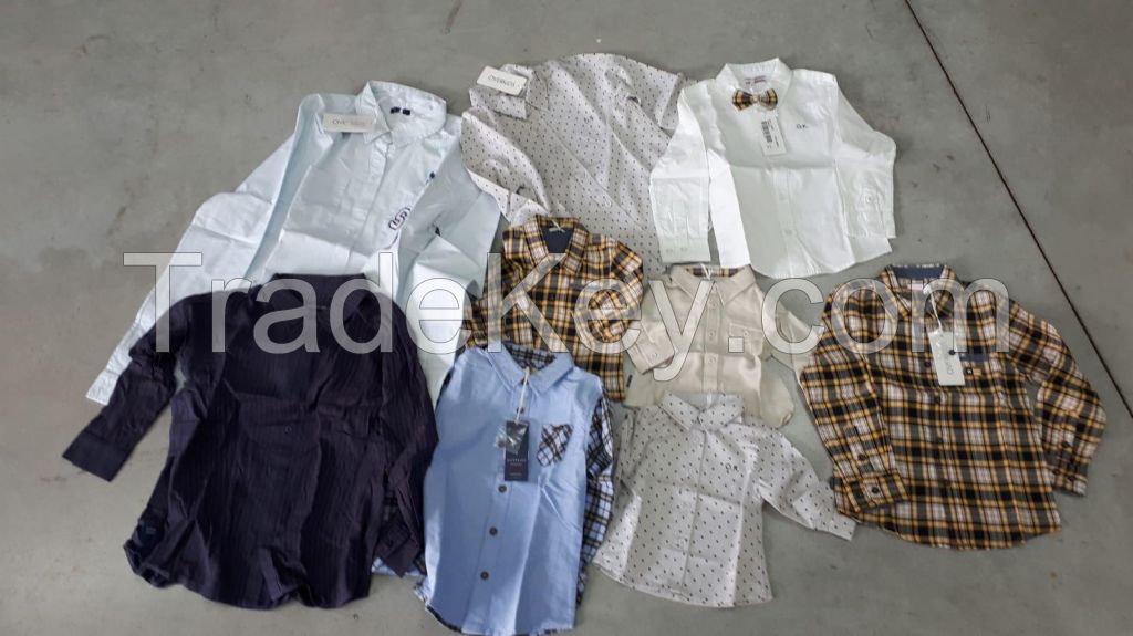 Kids branded Garment stock in Italy winter/summer 37000 pcs
