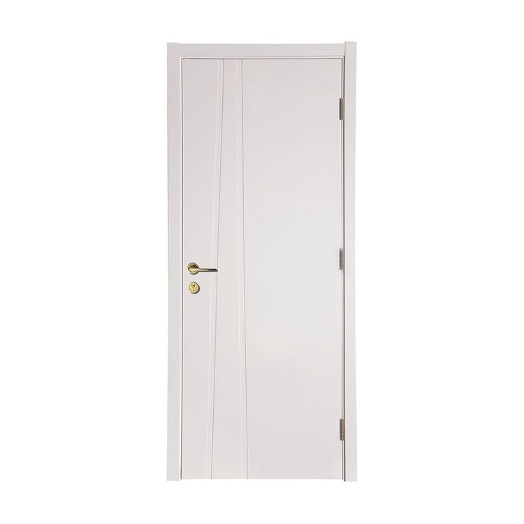 Best selling israeli wooden doors aluminum strips surface finished door