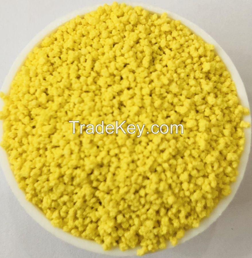 yellow speckles for detergent washing powder