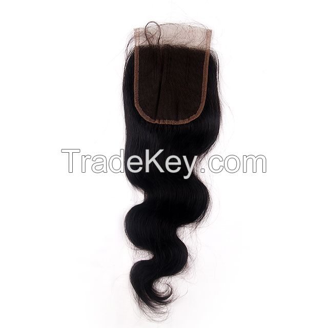 Wholesale Cuticle Aligned Brazilian Virgin Hair With Closure Body Wave