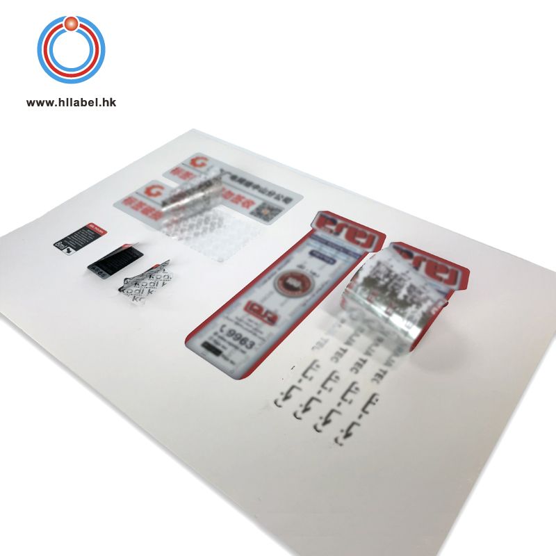 Customized Security Tamper-Proof / VOID Multi-layers Labels packing sticker