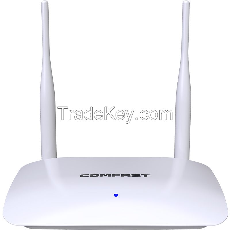 Family use mini wireless router 300Mbps 2.4GHz long range wifi router