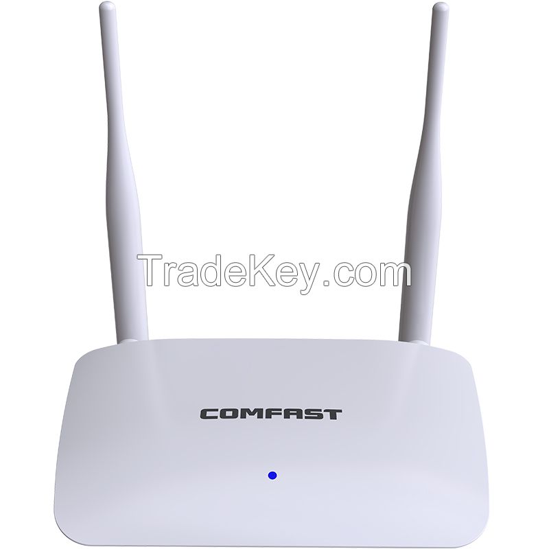 Family use mini wireless router 300Mbps 2.4GHz long range wifi router