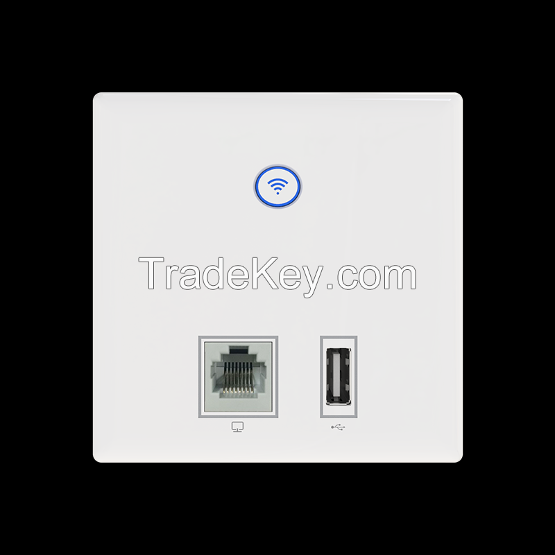 Comfast 300M QCA chip in-wall wifi access point wireless wall mount router