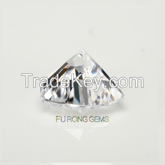 Trillion Cut Cubic Zirconia White Color AAAAA Best quality Gemstones wholesale from china