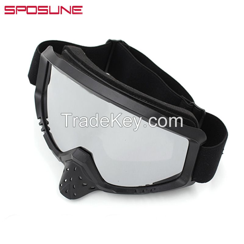 Motocross Motorcycle Mx Goggles With Nose Guard