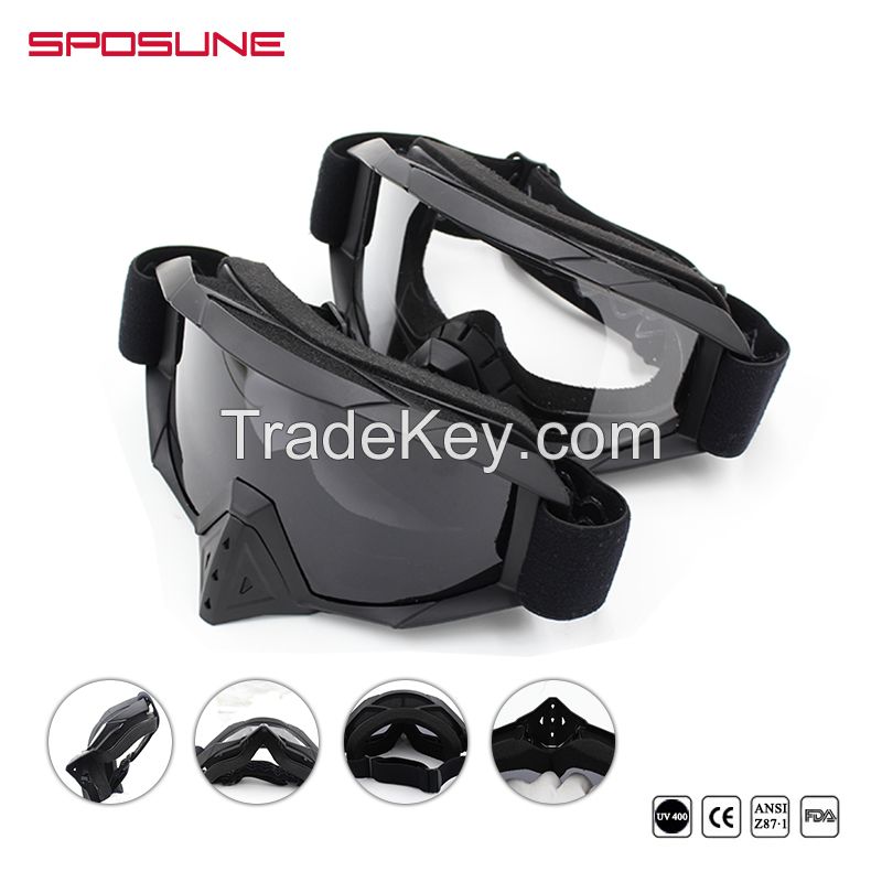 Motocross Motorcycle MX Goggles With Nose Guard