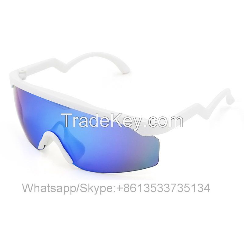 Custom Logo Style Cycling Outdoor Sport Polarized Mirror Sunglasses