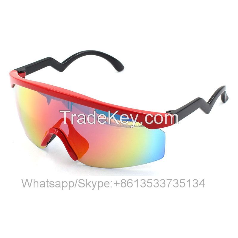 Custom Logo Style Cycling Outdoor Sport Polarized Mirror Sunglasses