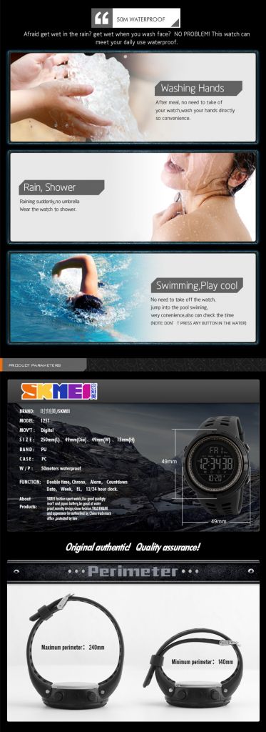 new arrival hot sell SKMEI Top Good Quality Watches mens watch to buy  fashion sports Digital Plastic Wristwatch 1251