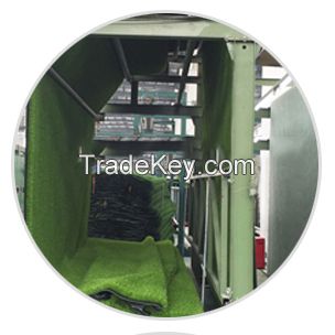 Artifical football grass lawn making machine